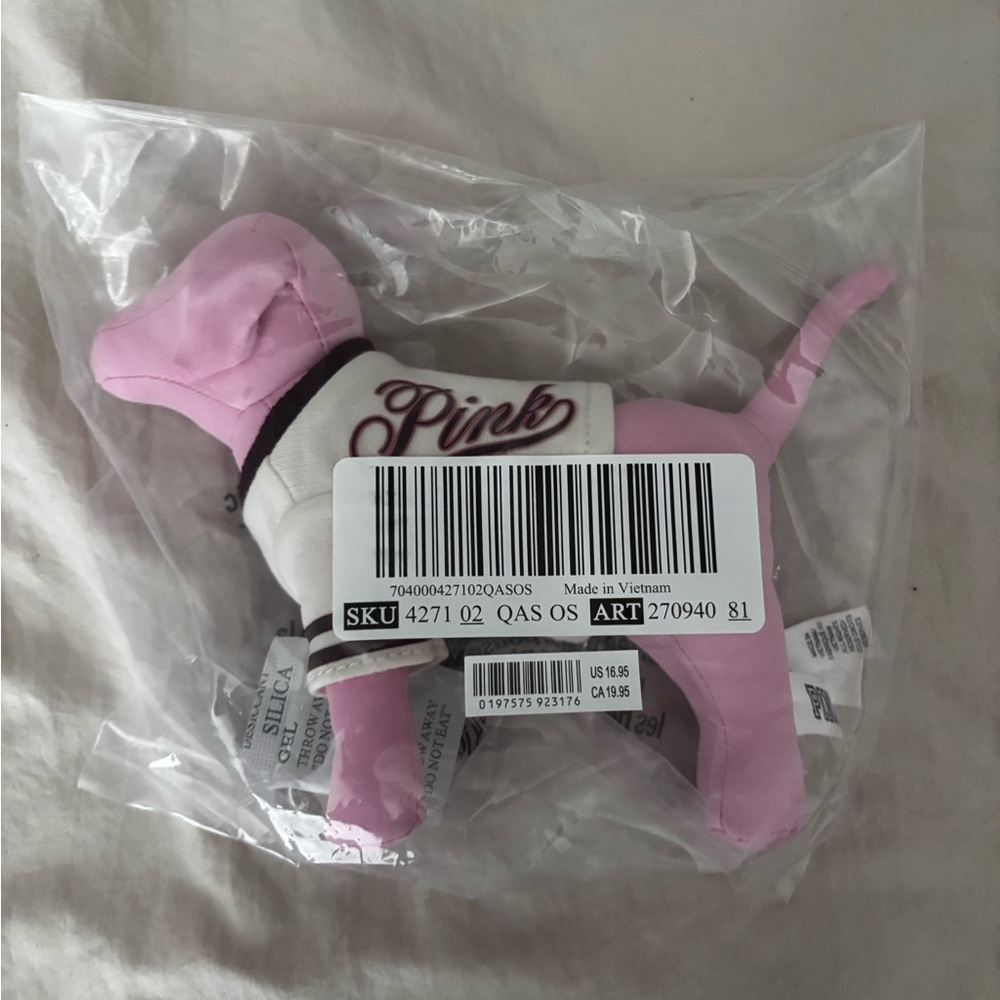 PINK Victoria's Secret Dog Outfit - Pink and White